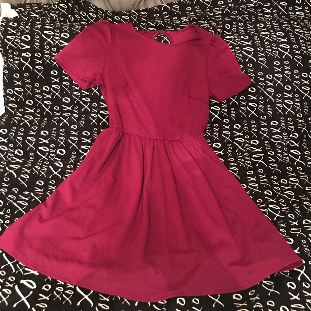 Fuchsia dress